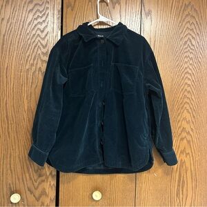 Madewell Deep Green Corduroy Jacket